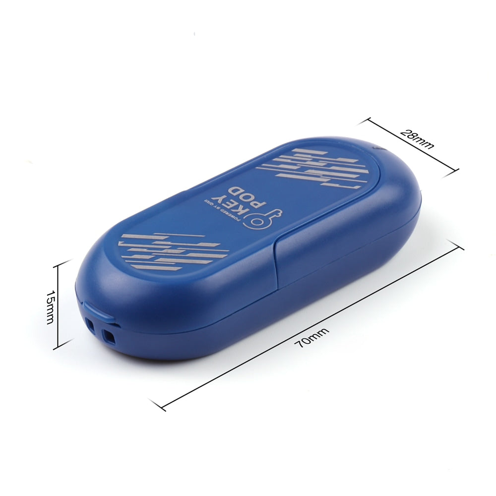 QIUI KeyPod App-Controlled Timed Chastity Key Box package or size detail