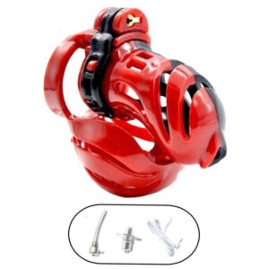 Integral PC E-Stim Compatible Chastity Cage with Removable Insert product view