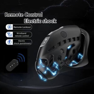 9-Mode Wireless Remote-Controlled E-Stim Chastity Cage Set product view
