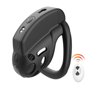 War Dragon Remote-Controlled Vibrating Chastity Cage Set product view