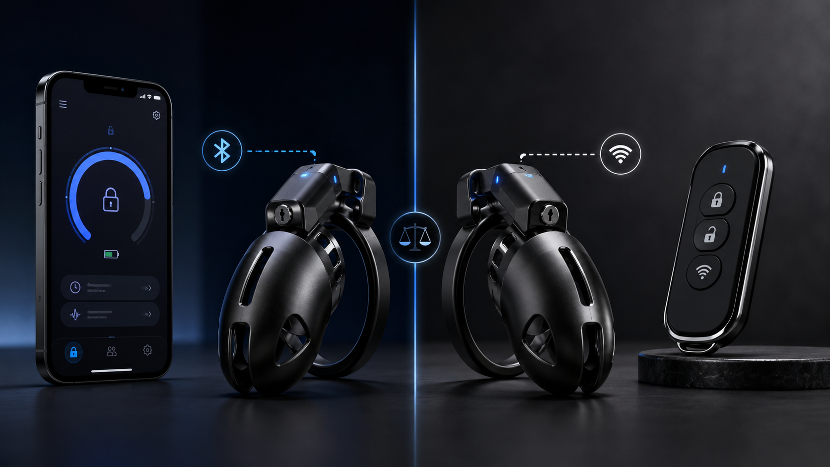 Featured image for App-Controlled vs Remote-Controlled Chastity Cages: Which Is Better?