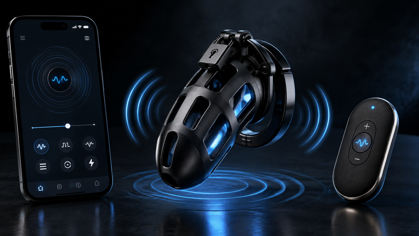 Featured image for Vibrating Chastity Cages: App Control, Remote Control & What’s the Difference?